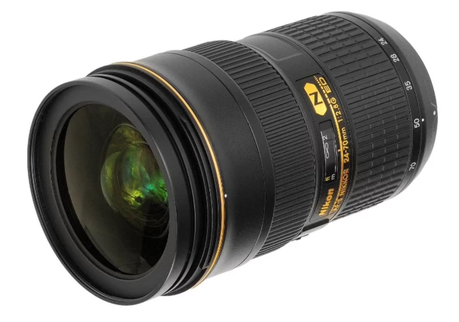Купить Объектив Nikon 24-70mm f/2.8E ED VR AF-S Nikkor, черный по цене ...